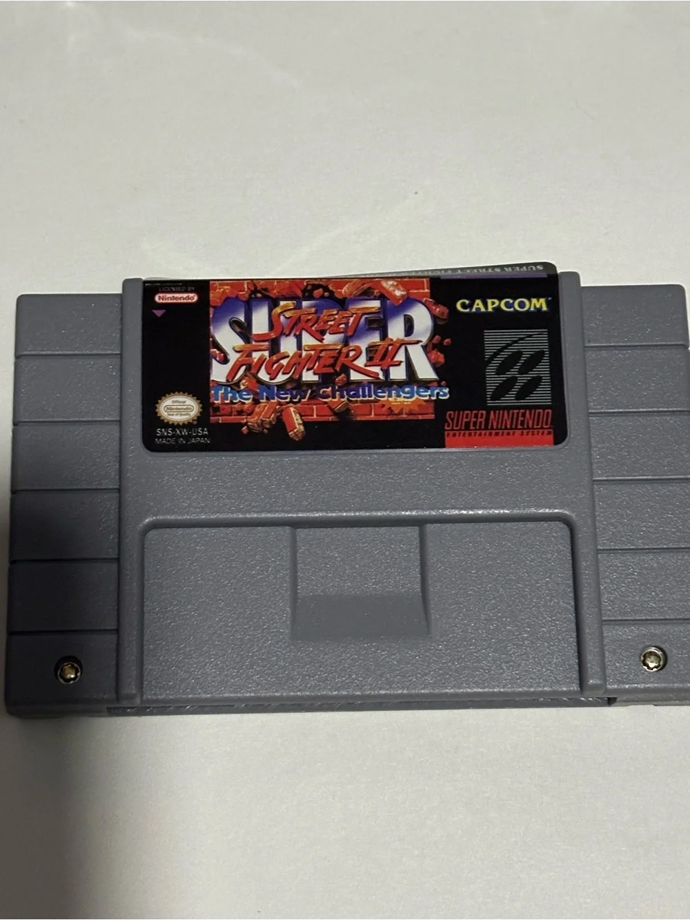 Street Fighter II: The New Challengers -Super Nintendo